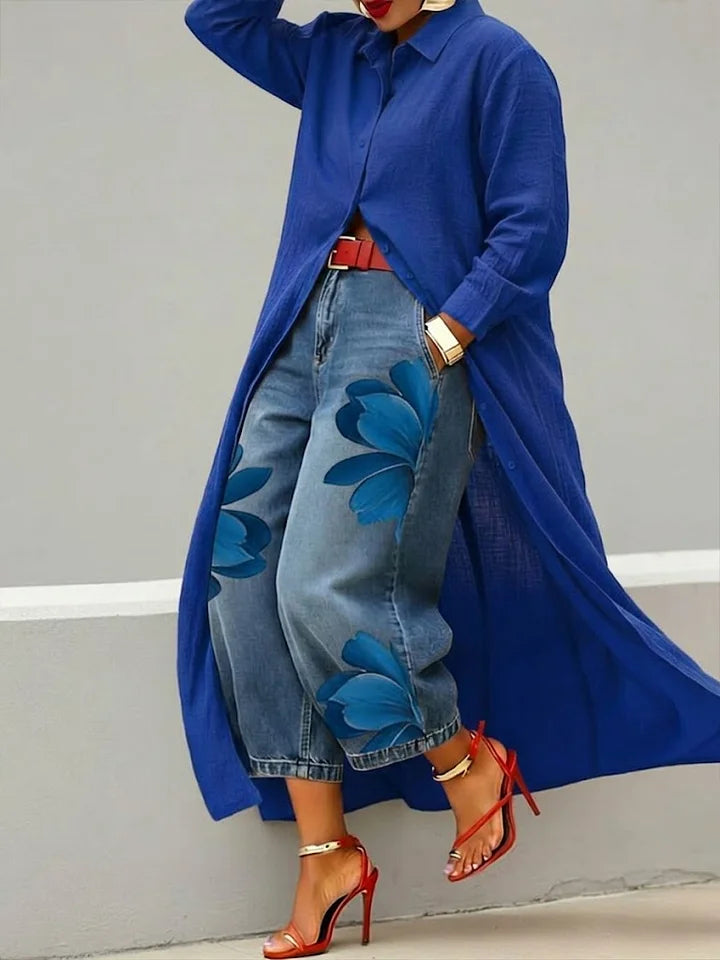 Maud Linen Shirt Dress