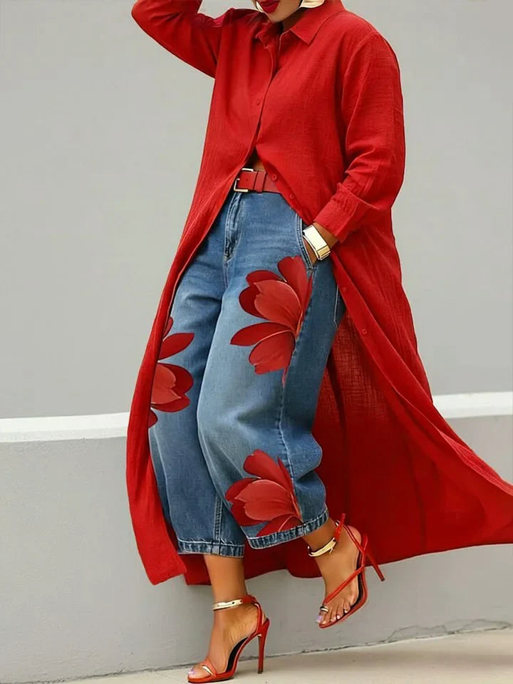 Maud Linen Shirt Dress