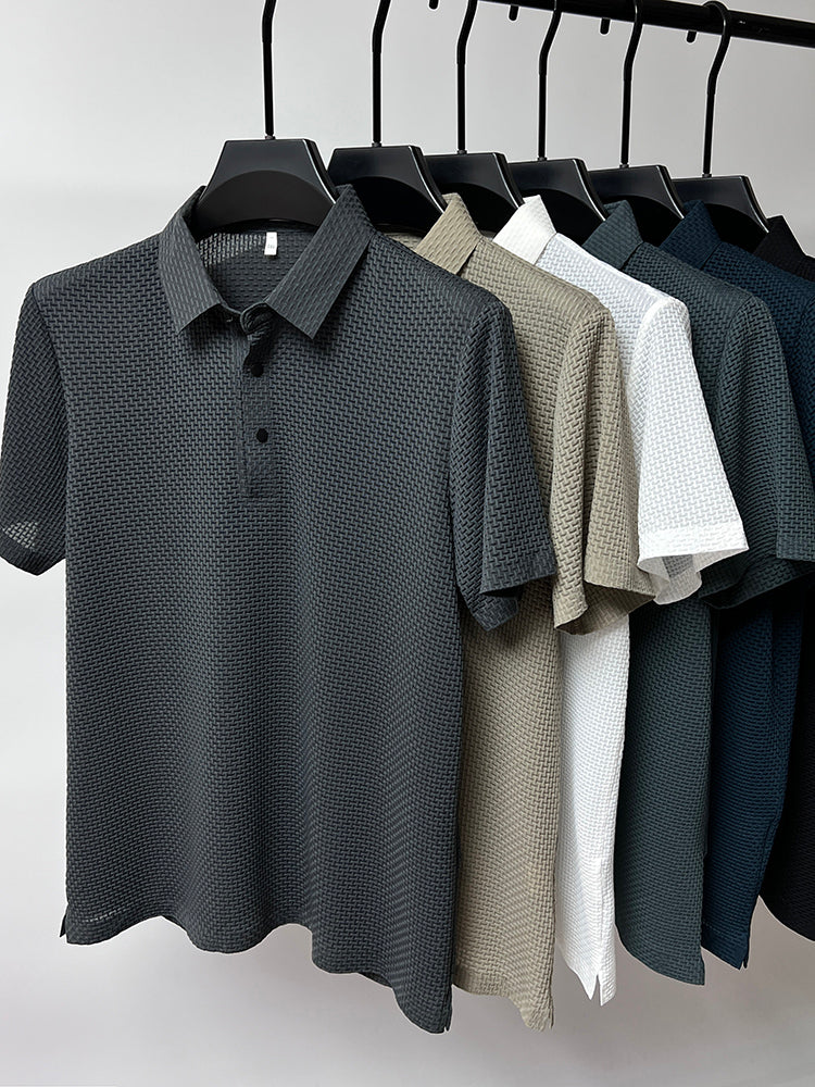 breathable slim business shirt
