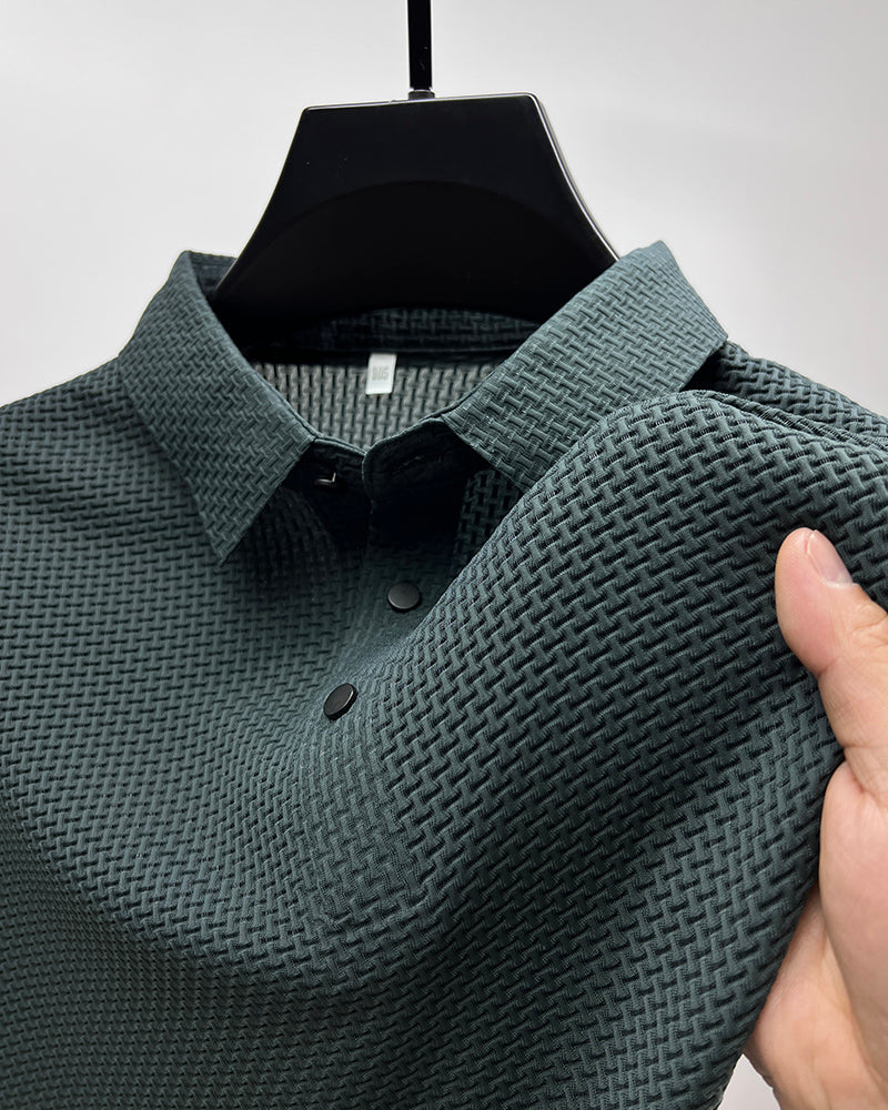 breathable slim business shirt