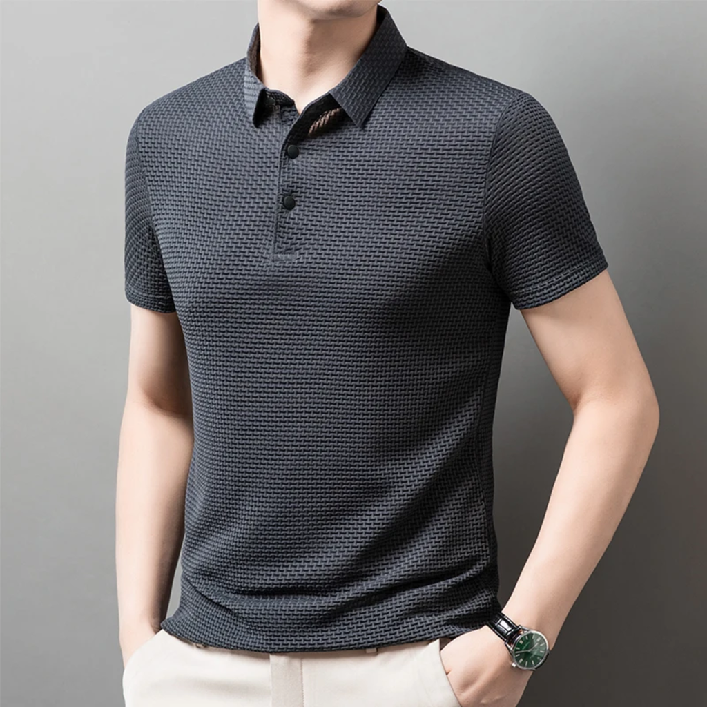 breathable slim business shirt