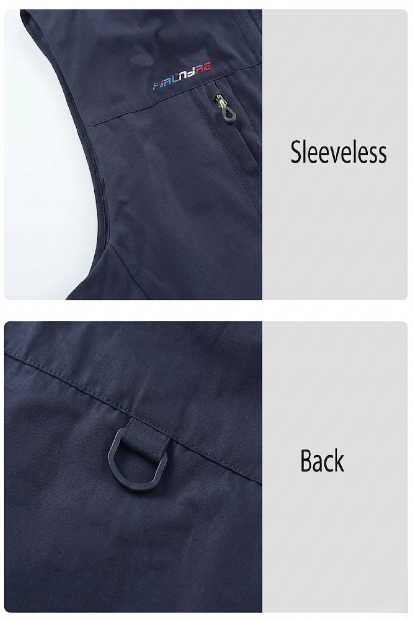 Multi-Pocket Mesh Vest