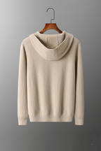 Merino Wool Hooded Cardigan