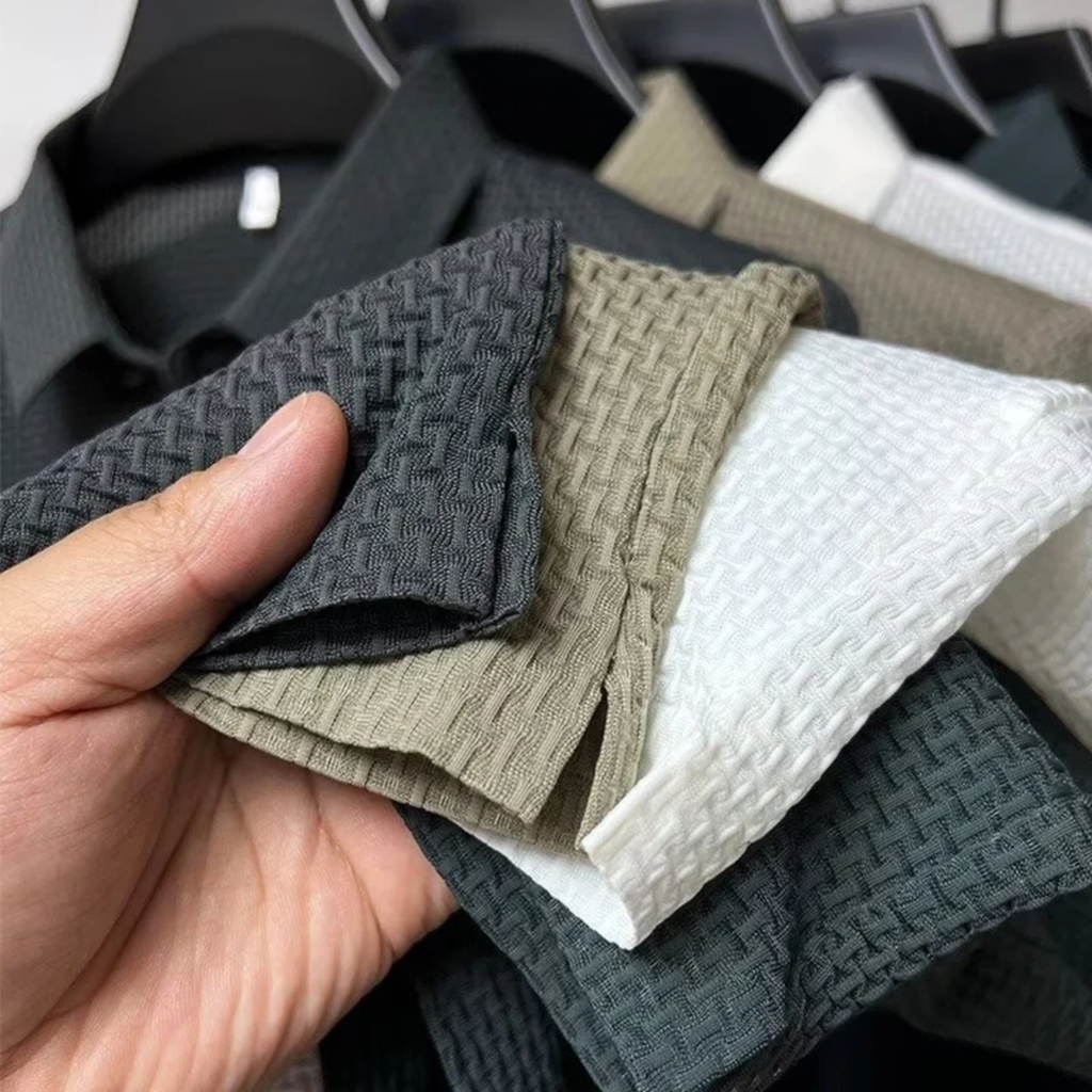 breathable slim business shirt