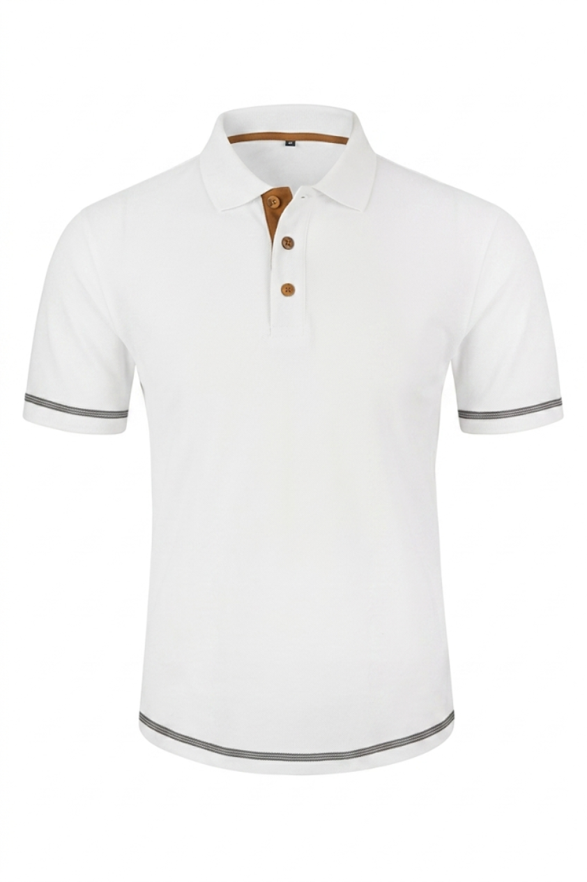 Ice Silk Knit Polo