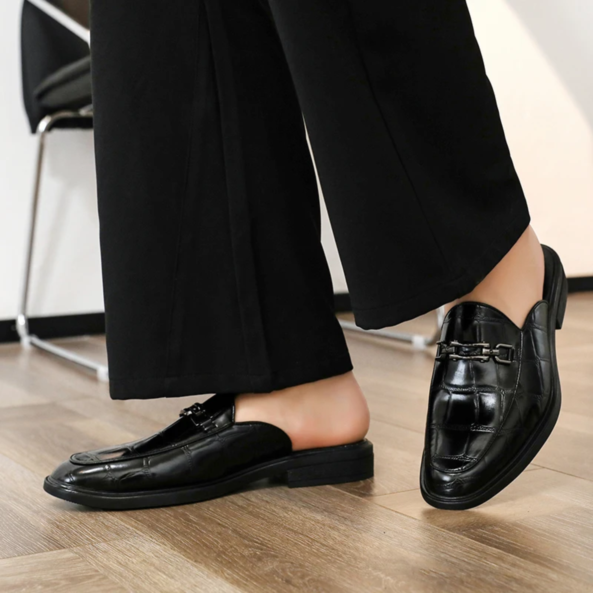 Alexander Leather Mules