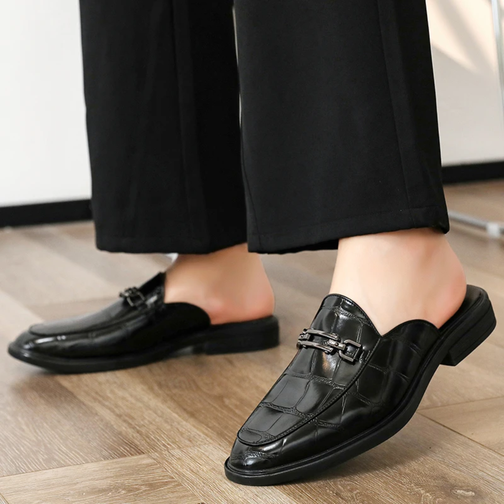 Alexander Leather Mules