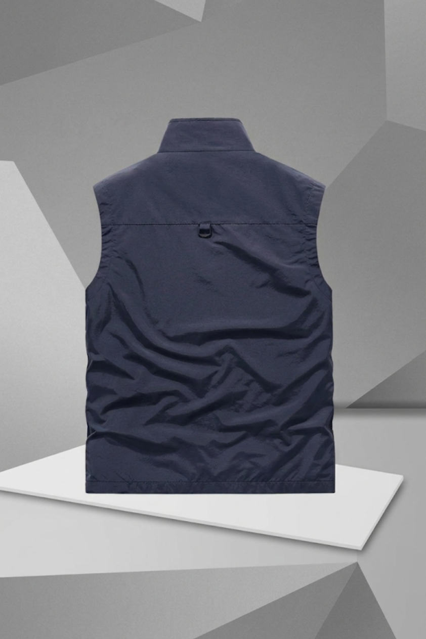 Multi-Pocket Mesh Vest