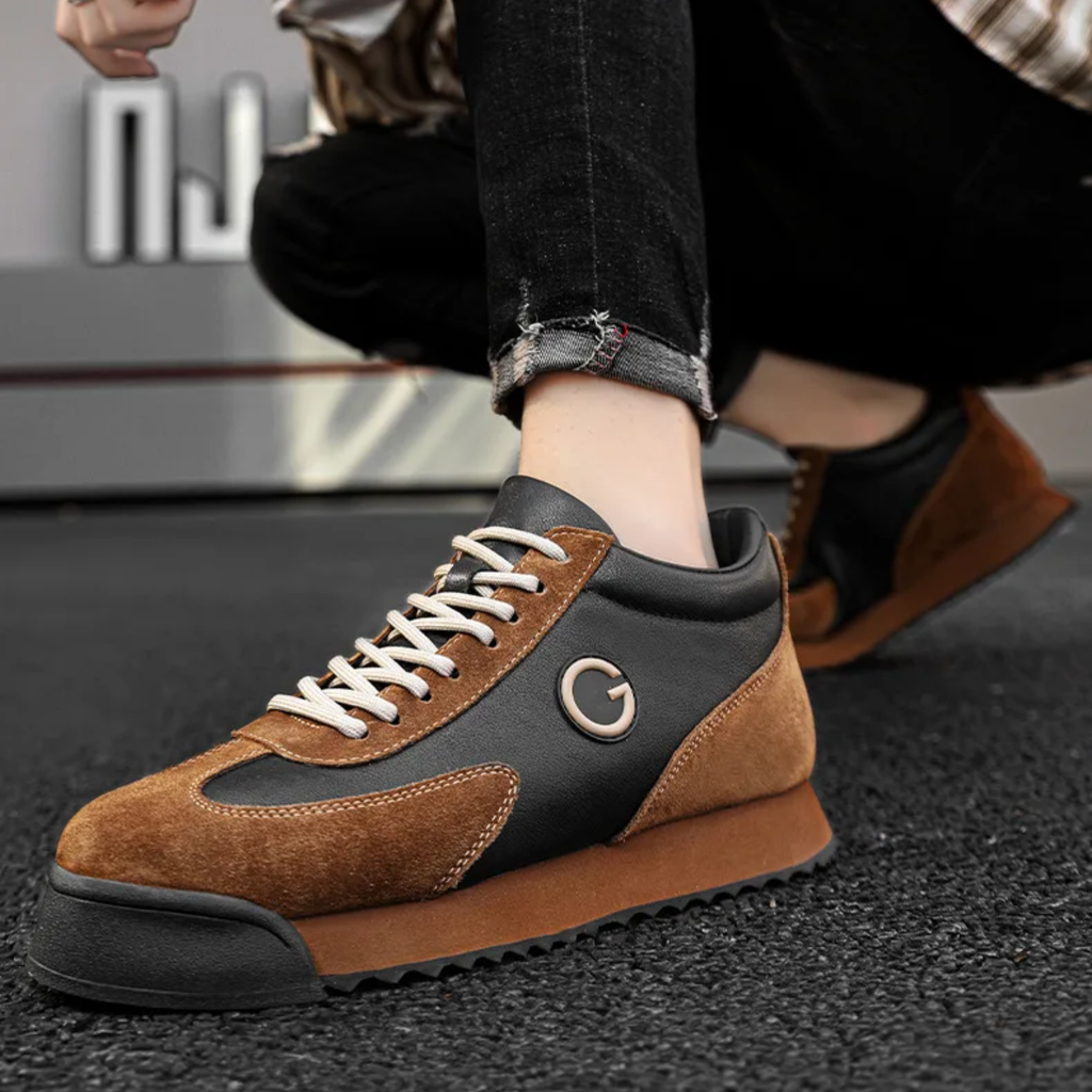 Govani Genuine Leather Sneakers