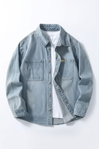 Vintage Denim Shirt Jacket