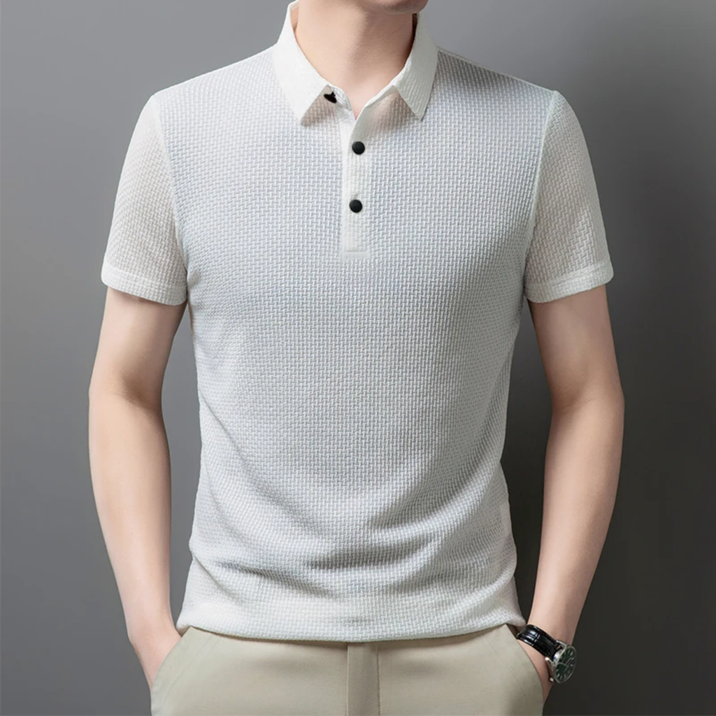 breathable slim business shirt