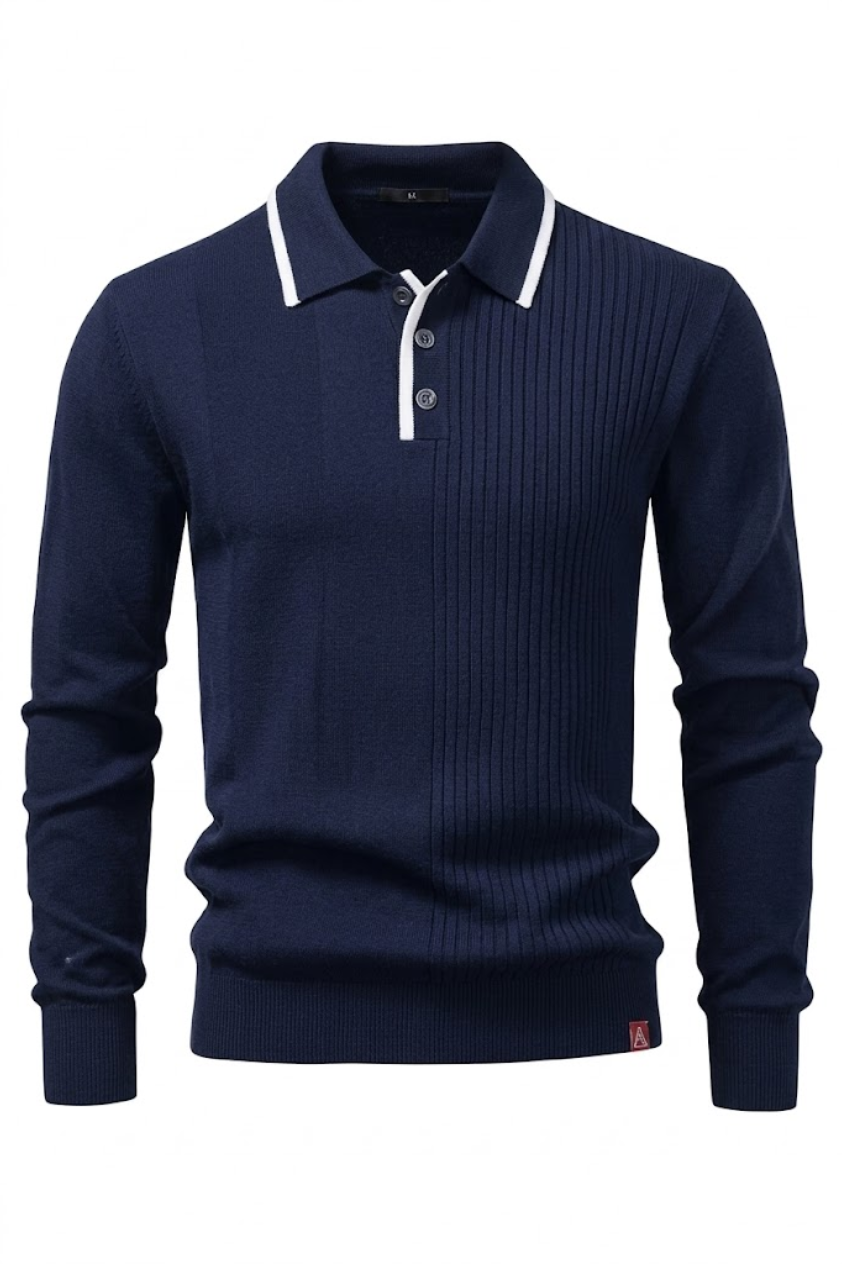 Luxury Button Polo Shirt