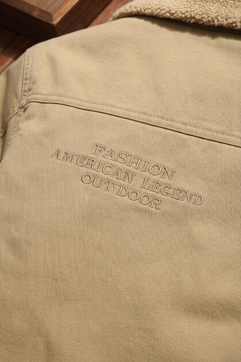 Vintage Fleece Winter Parka