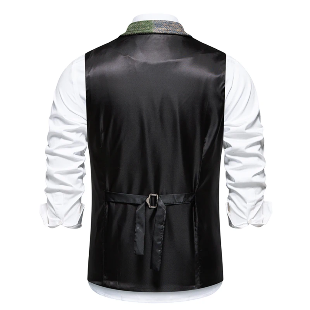 Elegant Patchwork Waistcoat