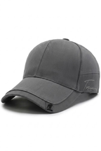 Solid Cotton Baseball Cap