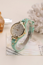 Ultra-Thin Leather Watch