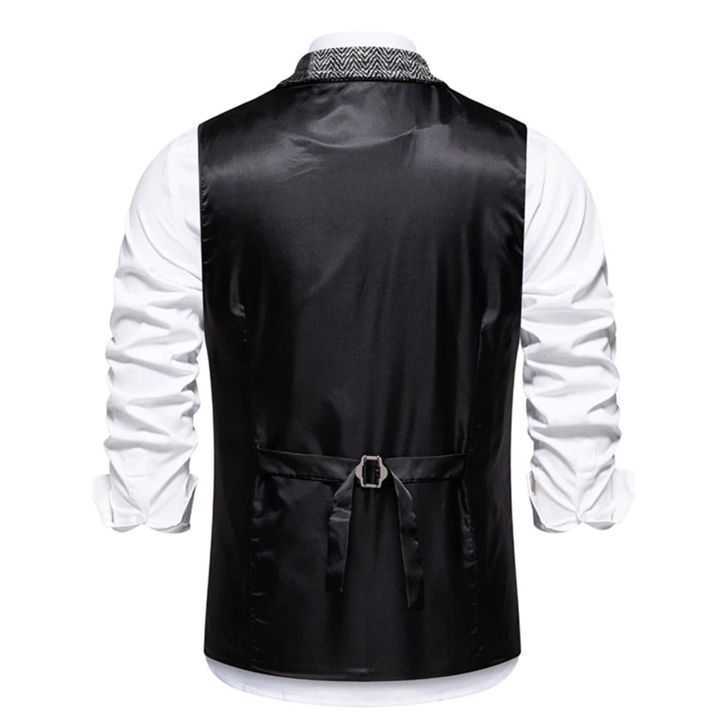 Elegant Patchwork Waistcoat
