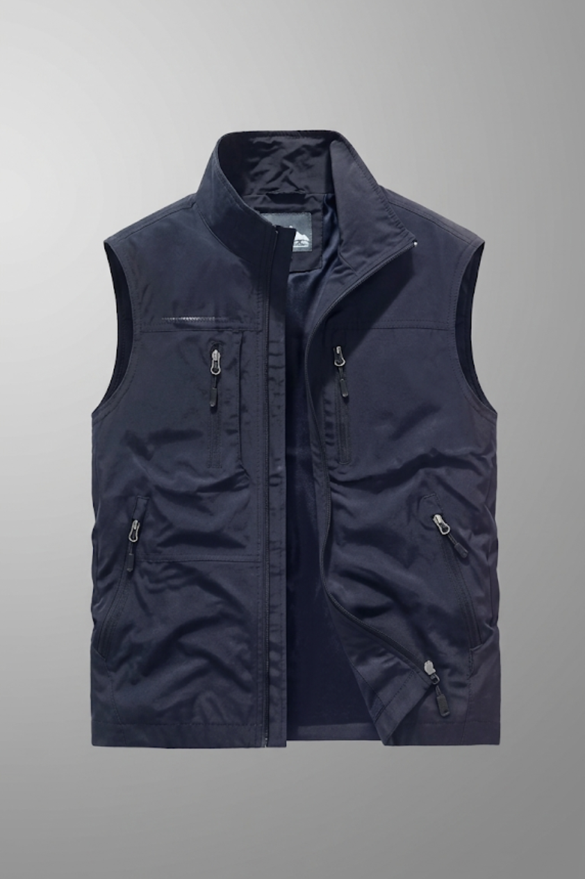 Multi-Pocket Mesh Vest