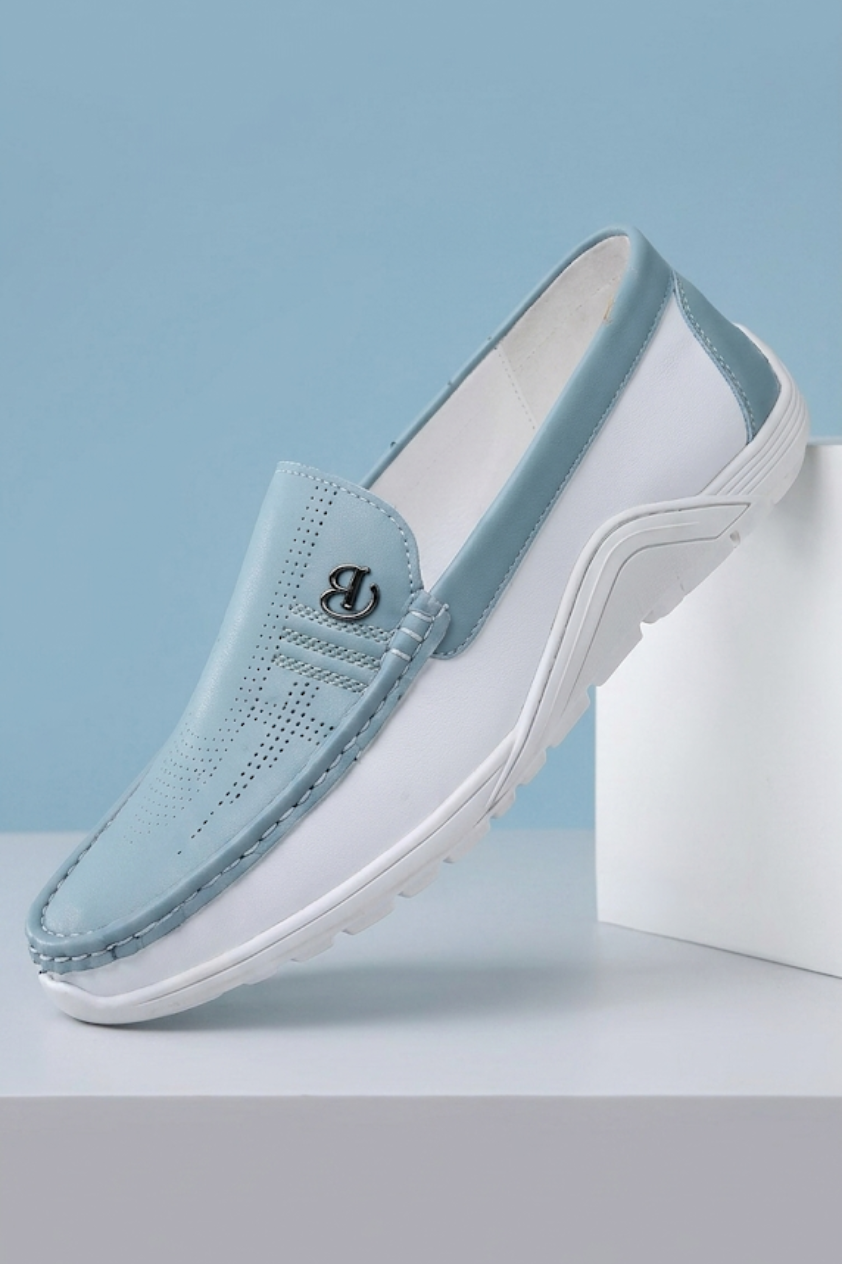 Premium Leather Driving Sneakers