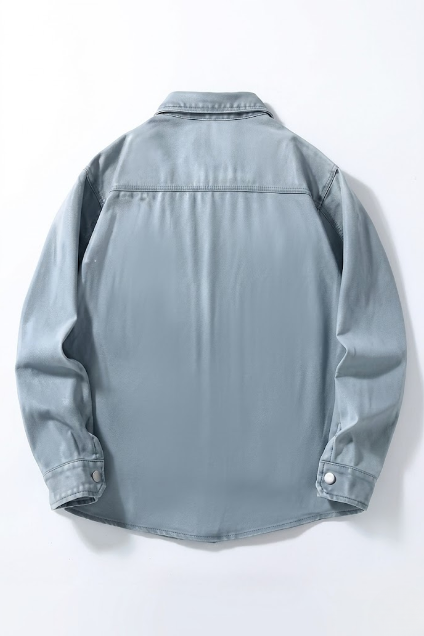 Vintage Denim Shirt Jacket