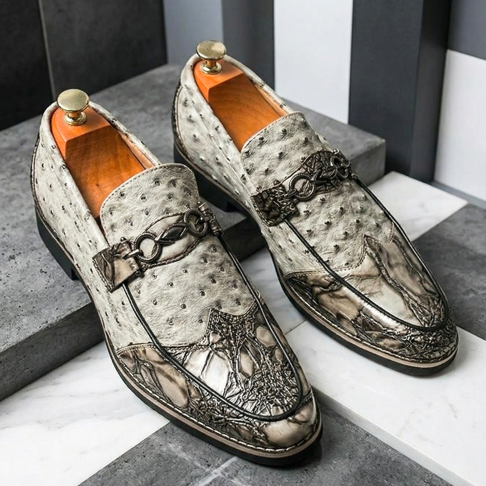 Alessio Genuine Leather Loafers