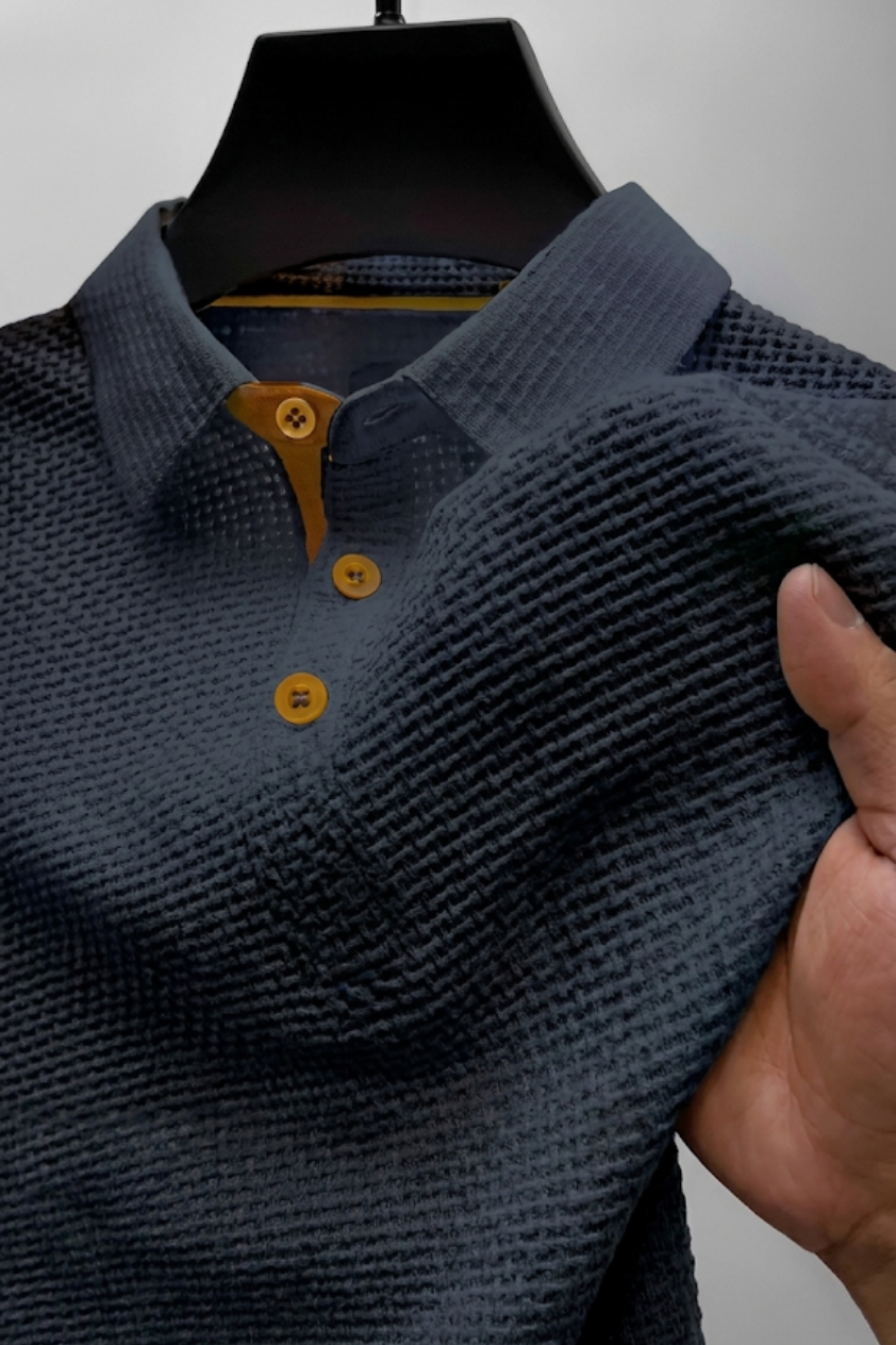 Ice Silk Knit Polo