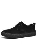 Suede Driving Oxford Shoes