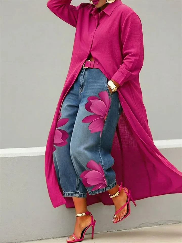 Maud Linen Shirt Dress