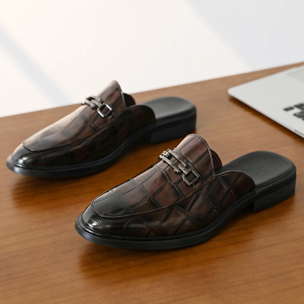 Alexander Leather Mules