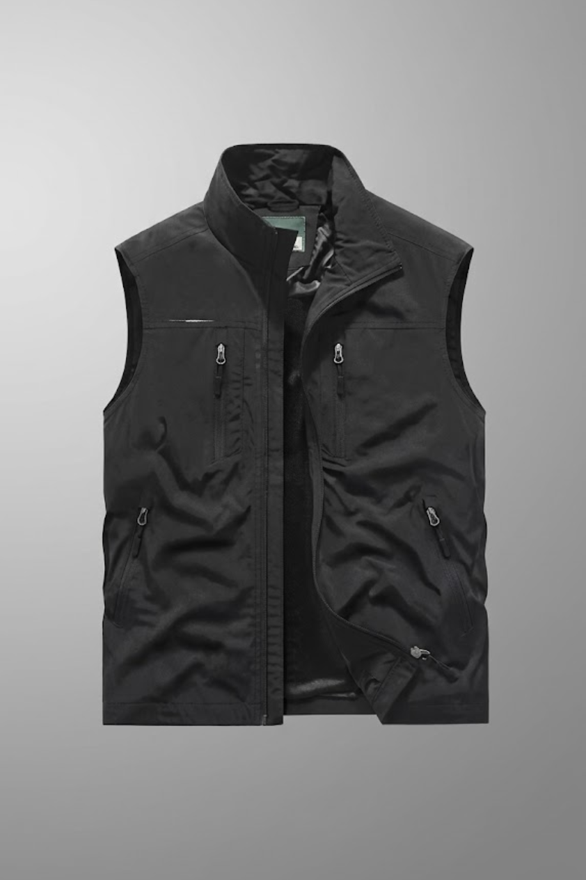 Multi-Pocket Mesh Vest