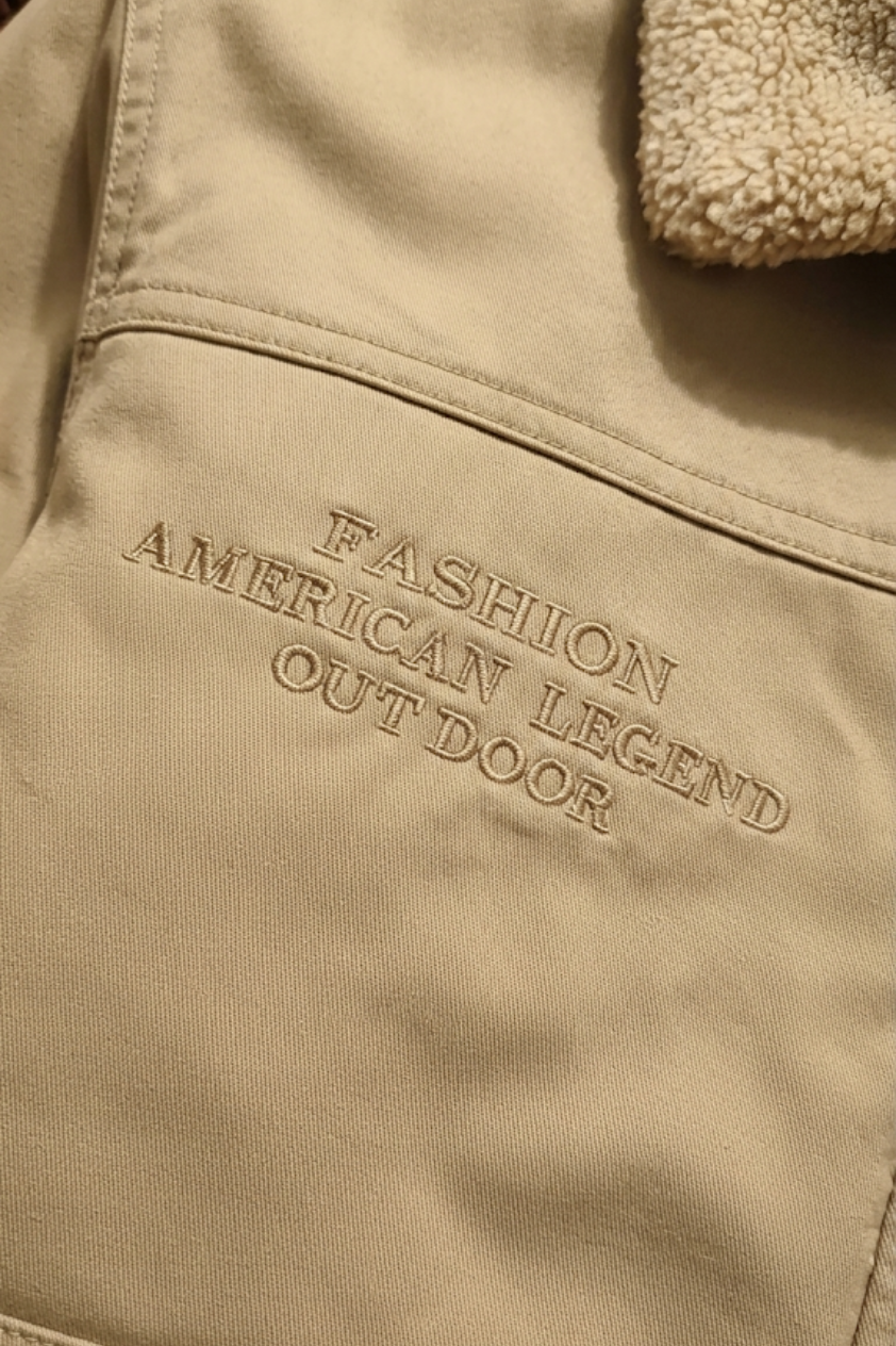 Vintage Fleece Winter Parka