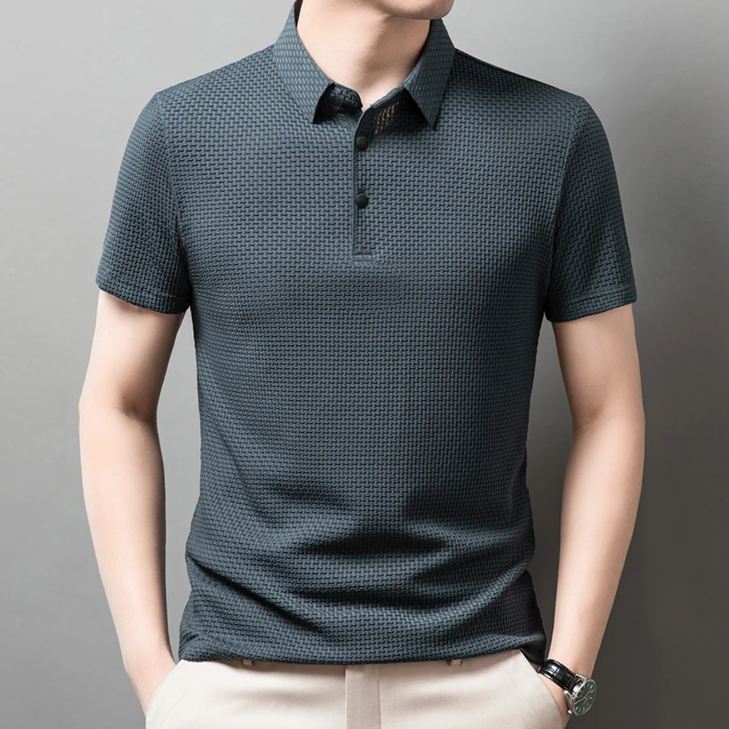breathable slim business shirt