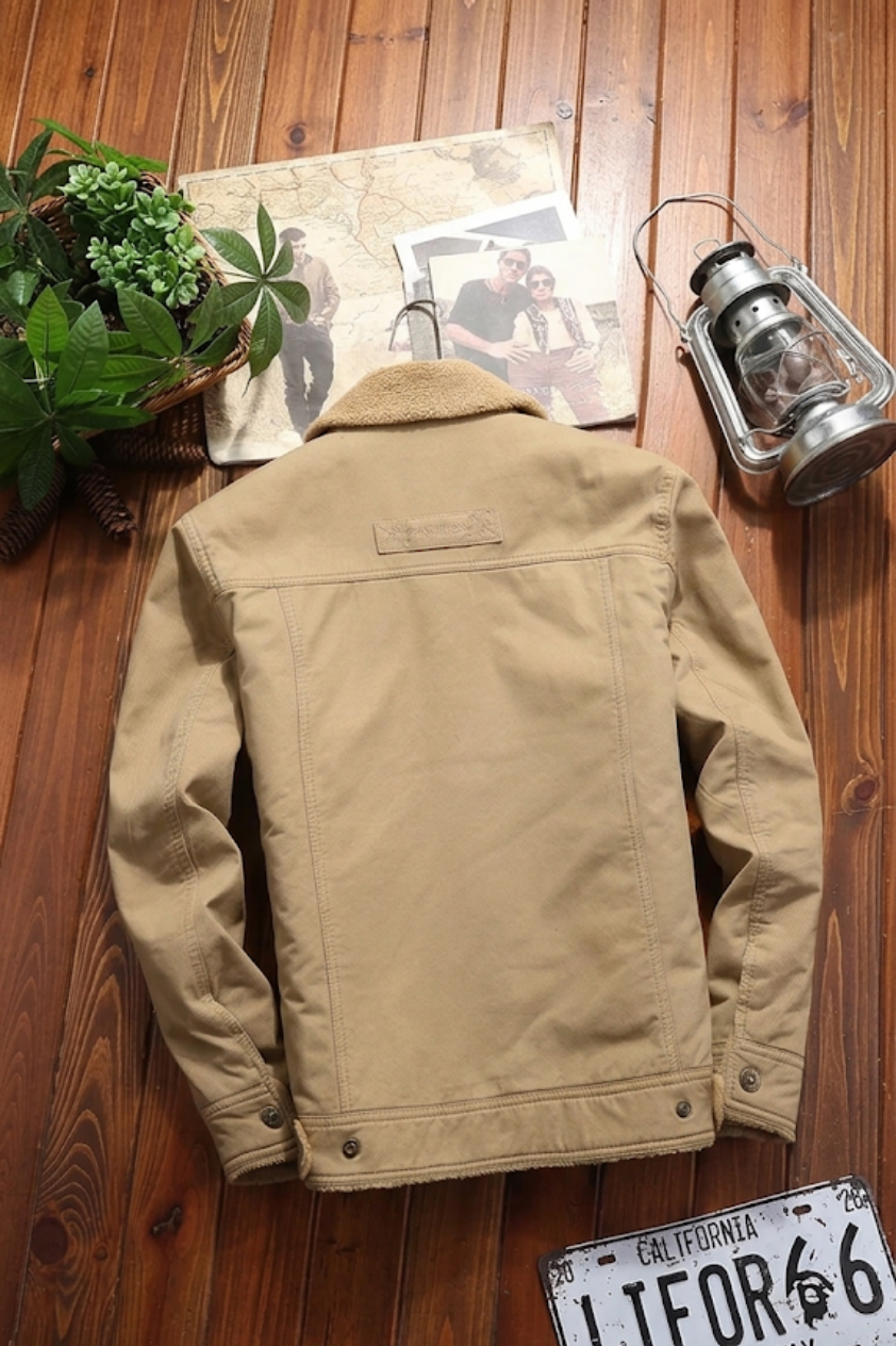 Vintage Fleece Winter Parka
