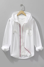 Japanese Hooded Shirt Jacket