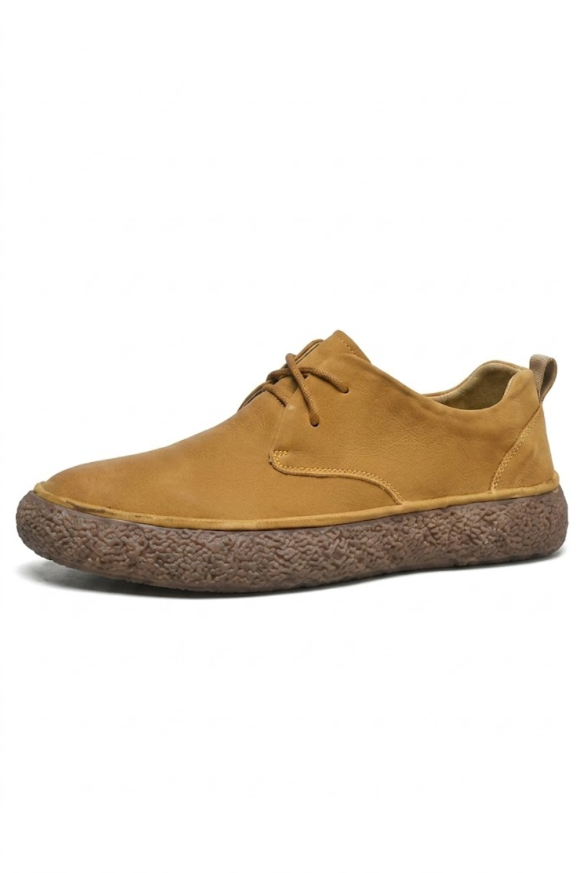Suede Driving Oxford Shoes