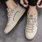 UrbanEdge Leather Sneakers