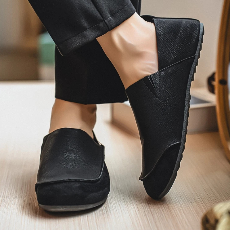 Harland Suede Leather Slip