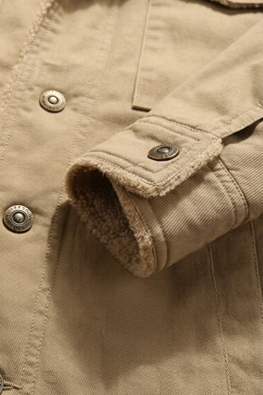 Vintage Fleece Winter Parka