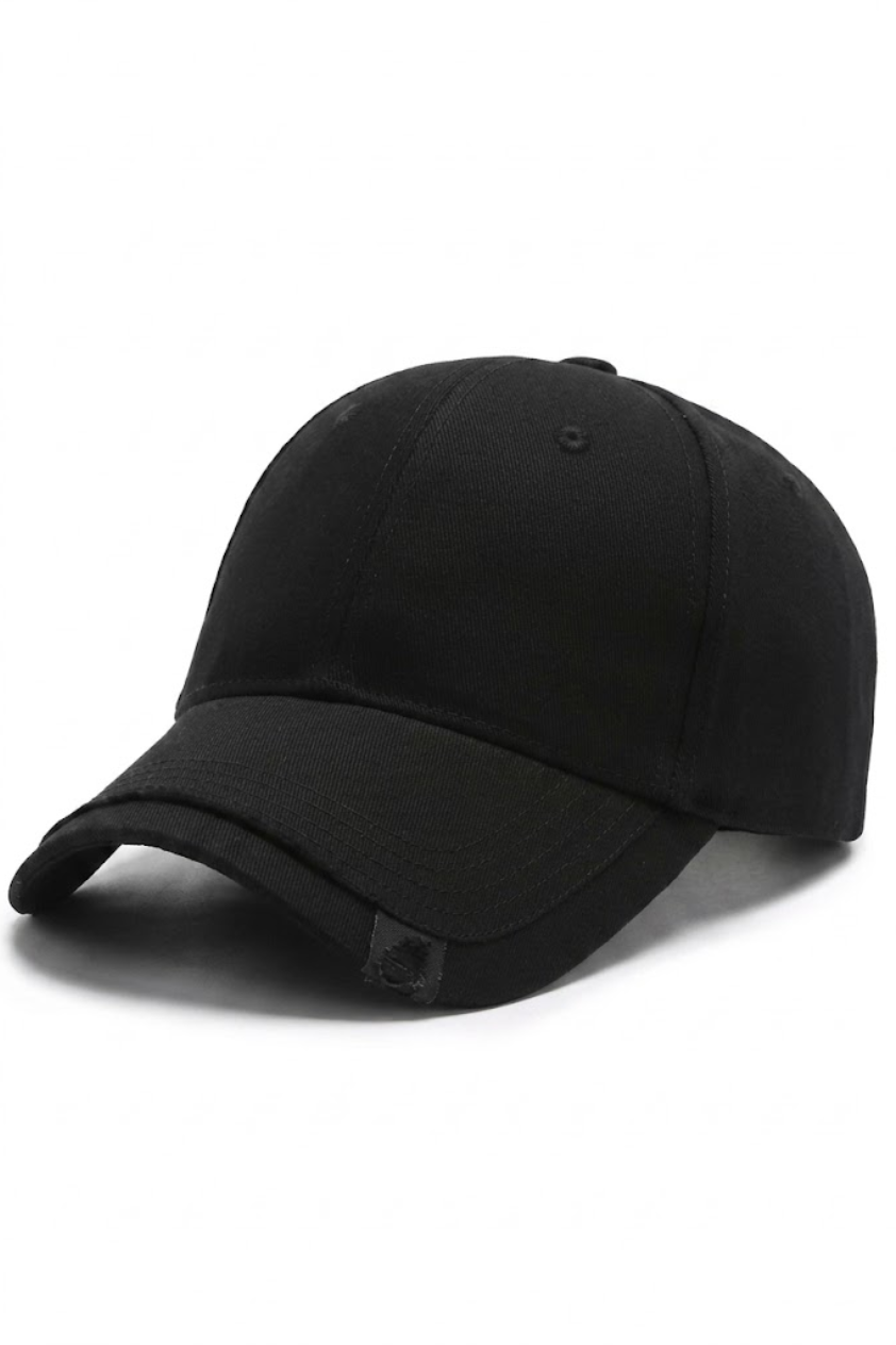 Solid Cotton Baseball Cap