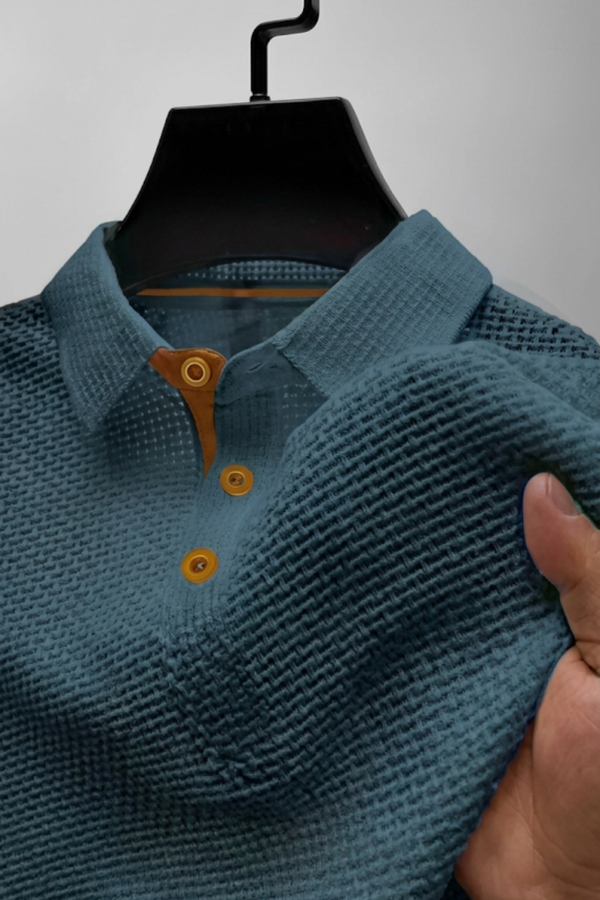 Ice Silk Knit Polo