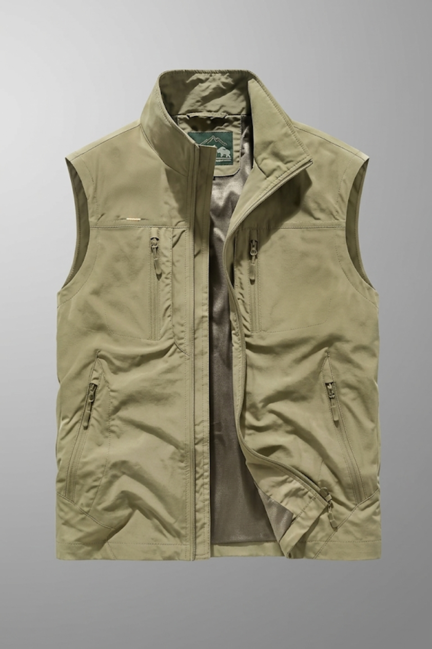 Multi-Pocket Mesh Vest