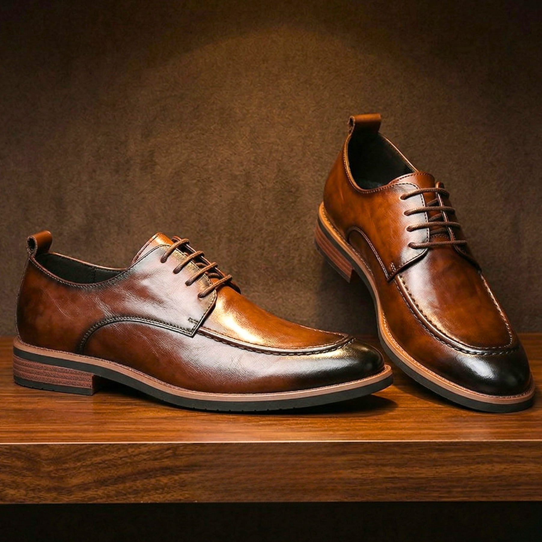 Ashford Burnished Leather Shoes