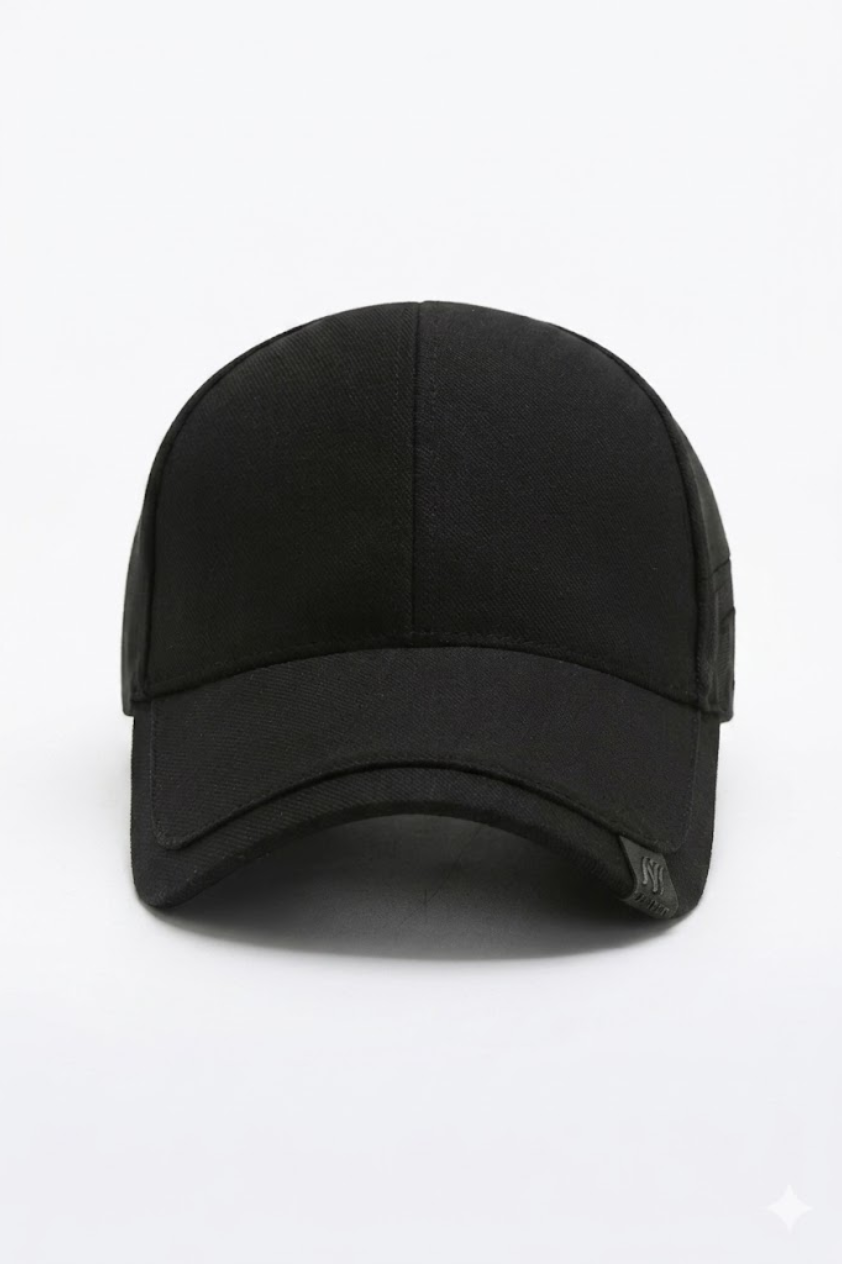Solid Cotton Baseball Cap
