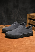 Suede Driving Oxford Shoes