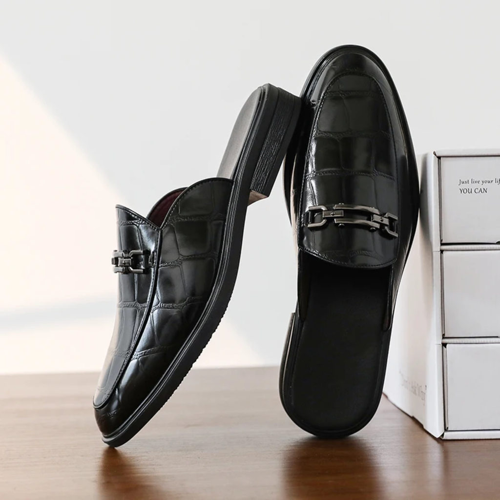 Alexander Leather Mules