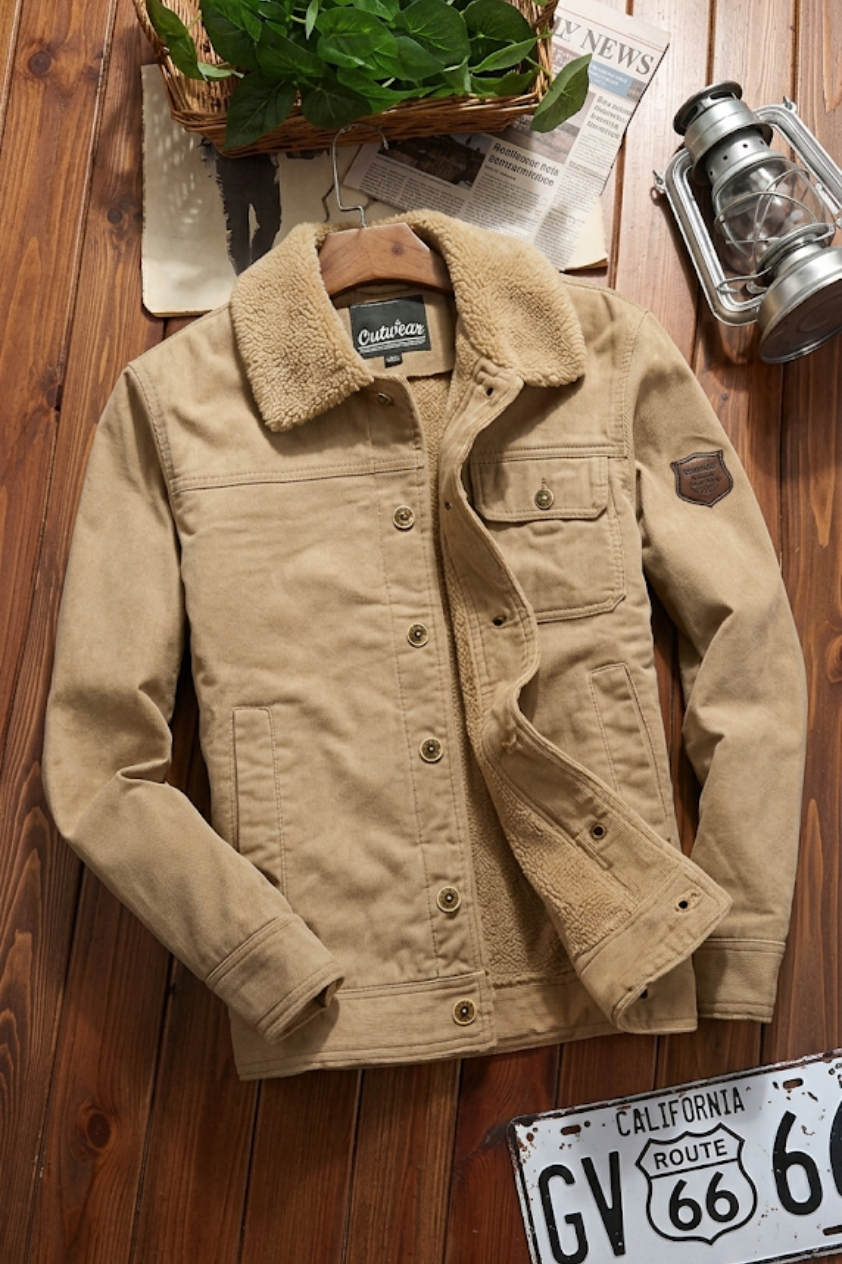 Vintage Fleece Winter Parka