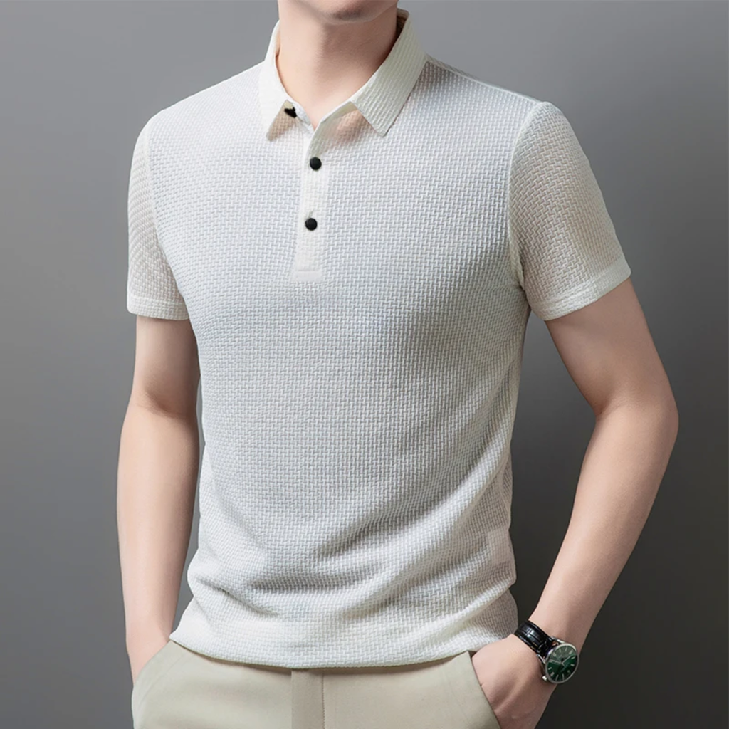 breathable slim business shirt