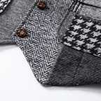 Elegant Patchwork Waistcoat