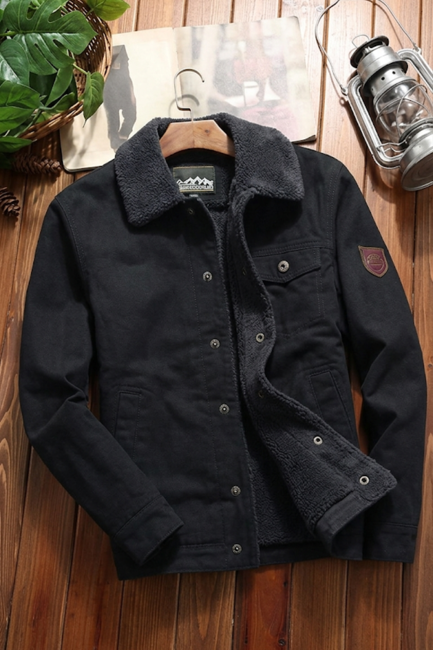 Vintage Fleece Winter Parka