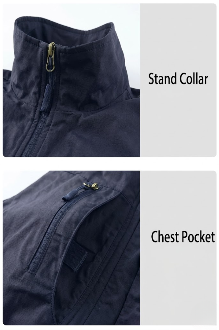 Multi-Pocket Mesh Vest